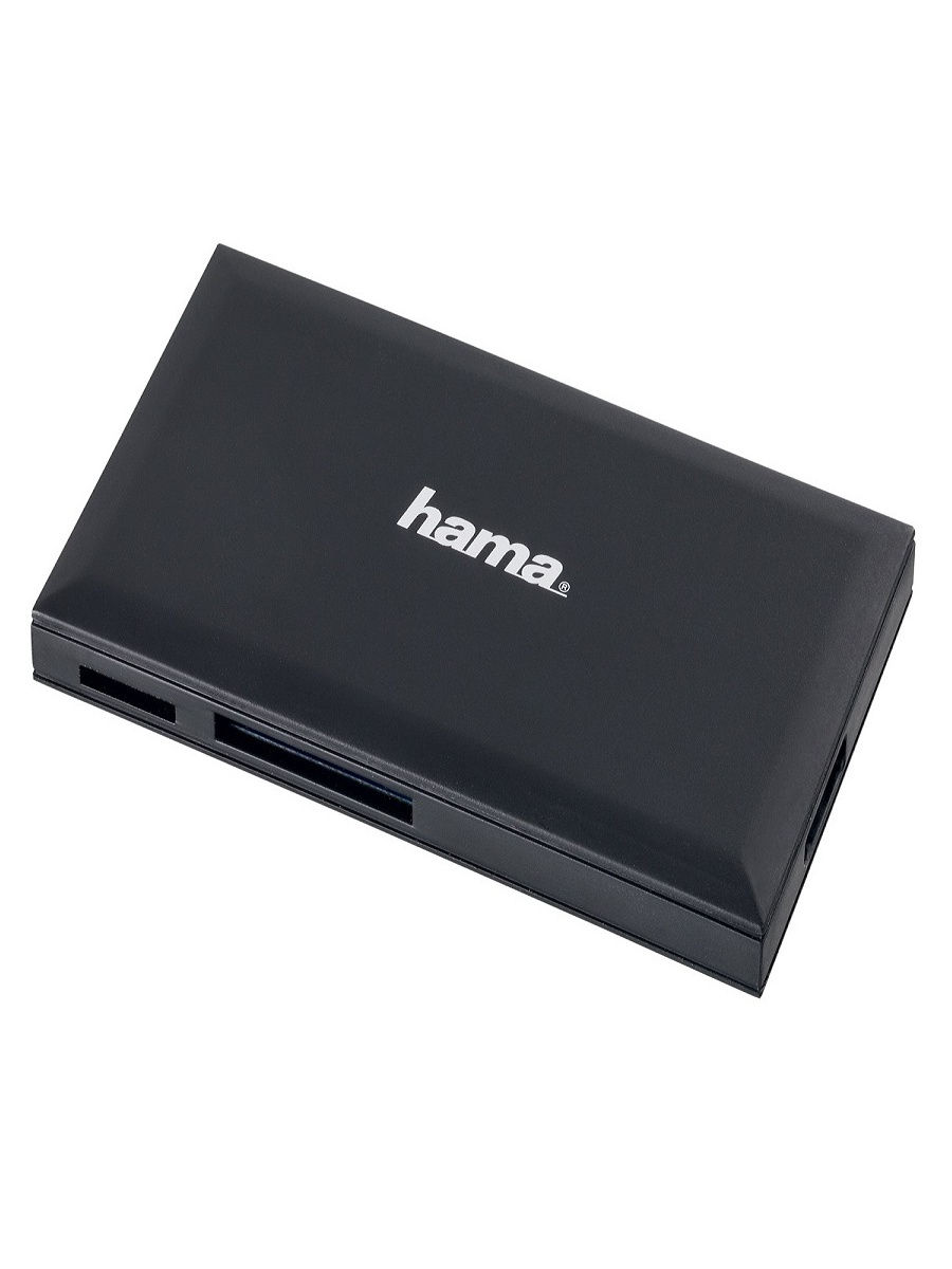 Карт-ридер USB3.0 Hama Multi черный
Карт-ридер USB3.0 Hama Multi черный