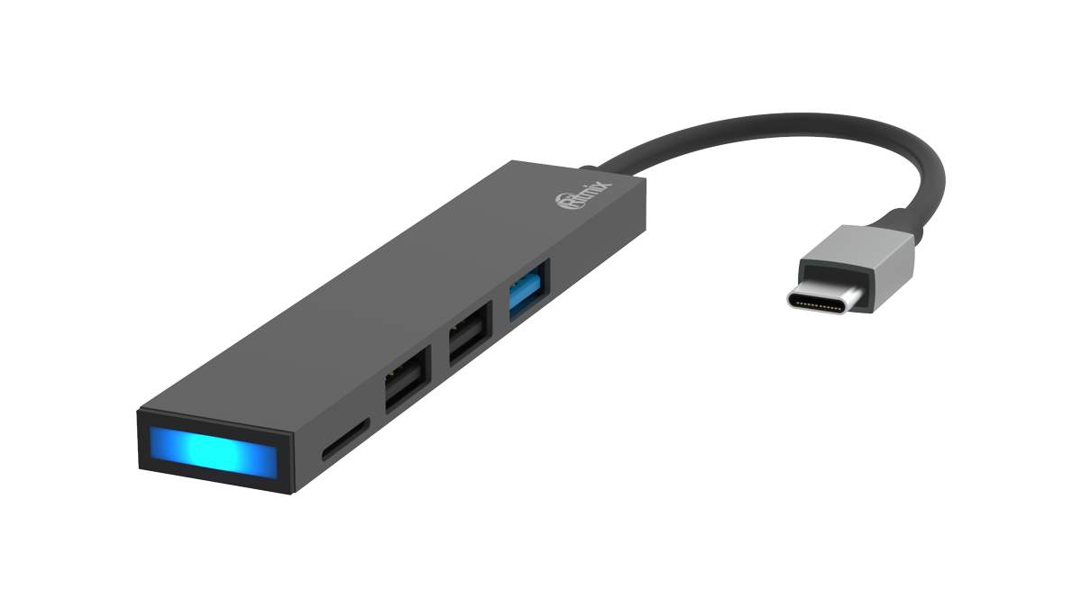 Карт-ридер RITMIX CR-4315 Metal
Карт-ридер RITMIX CR-4315 Metal