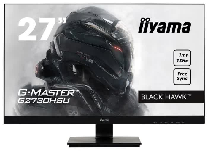 Монитор Iiyama LCD 27'' Black (G2730HSU-B1)
Монитор Iiyama LCD 27'' Black (G2730HSU-B1)