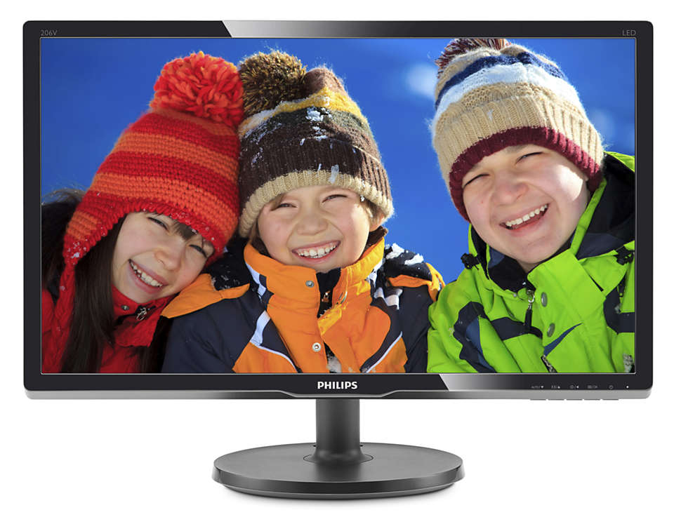 Монитор Philips 19.5" 206V6QSB6 Black
Монитор Philips 19.5" 206V6QSB6 Black