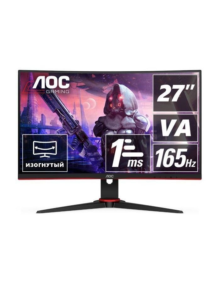 Монитор AOC 27" C27G2AE
Монитор AOC 27" C27G2AE