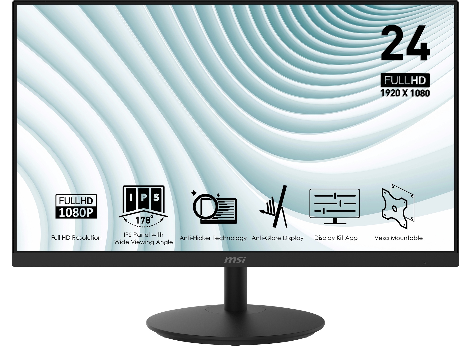 Монитор MSI 23.8" Pro MP242 (9S6-3PA1CT-055)
Монитор MSI 23.8" Pro MP242 (9S6-3PA1CT-055)