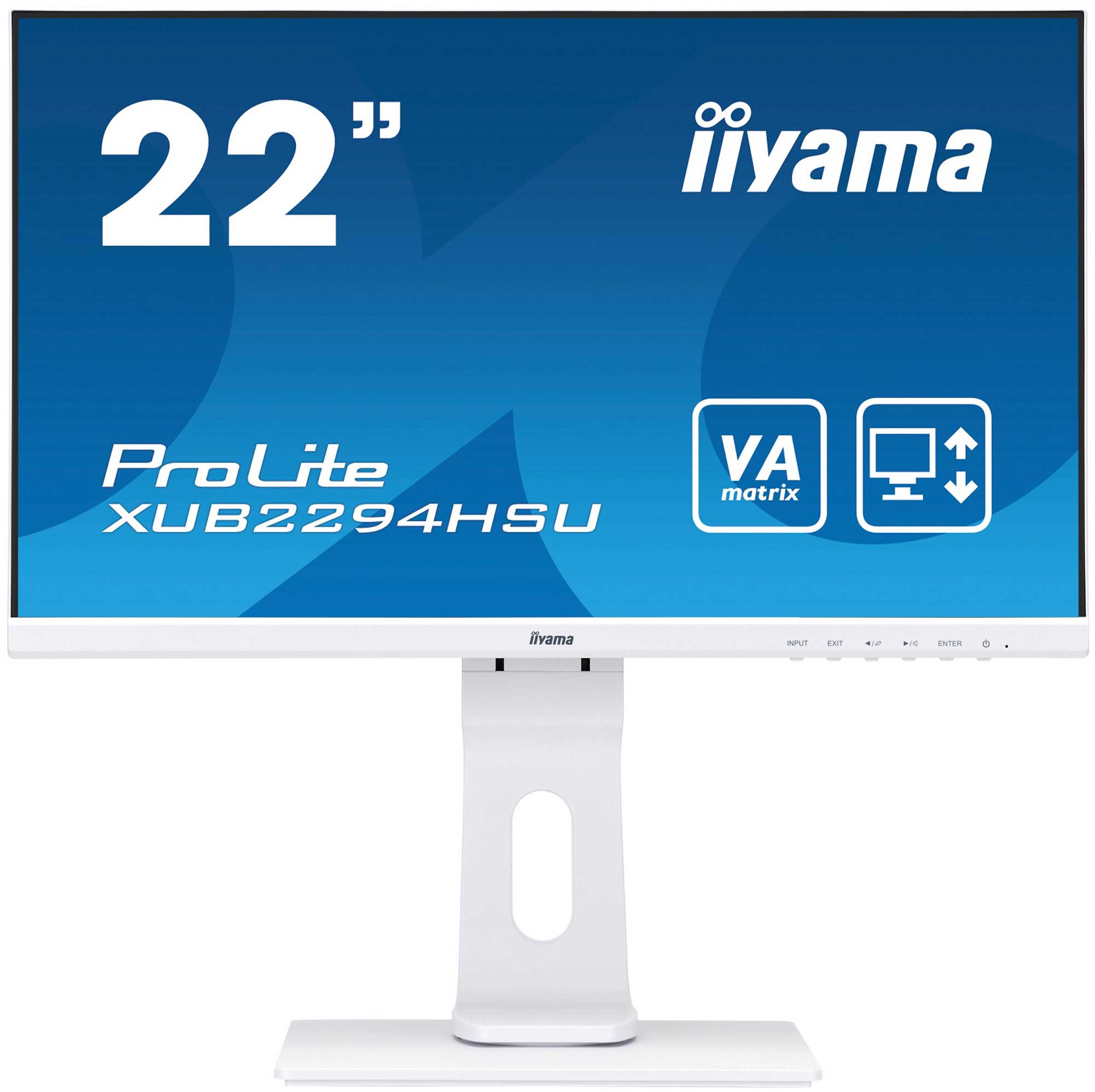 Монитор Iiyama 21.5'' XUB2294HSU-W1
Монитор Iiyama 21.5'' XUB2294HSU-W1