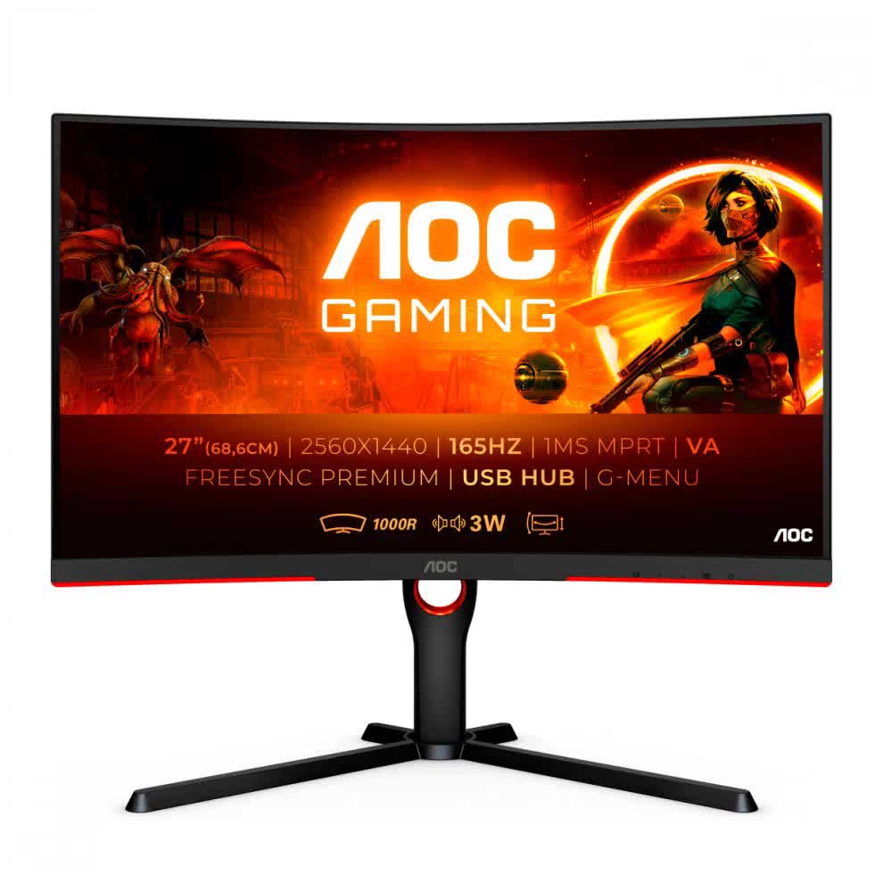Монитор AOC 31.5'' CQ27G3SU
Монитор AOC 31.5'' CQ27G3SU