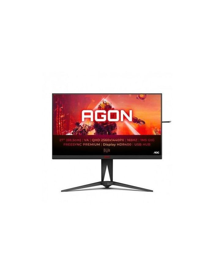 Монитор AOC 27" AG275QXN черный/красный
Монитор AOC 27" AG275QXN черный/красный