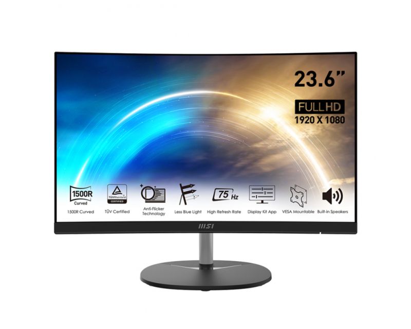 Монитор MSI PRO MP241CA 23.6" (9S6-3PA9CT-023)
Монитор MSI PRO MP241CA 23.6" (9S6-3PA9CT-023)