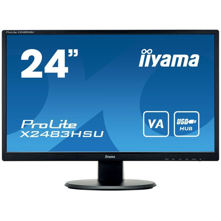 Монитор Iiyama 23.8" ProLite X2483HSU-B5 черный
Монитор Iiyama 23.8" ProLite X2483HSU-B5 черный