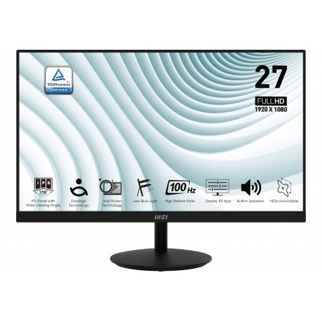 Монитор MSI 27" PRO MP271A Black (9S6-3PA2CT-085)
Монитор MSI 27" PRO MP271A Black (9S6-3PA2CT-085)