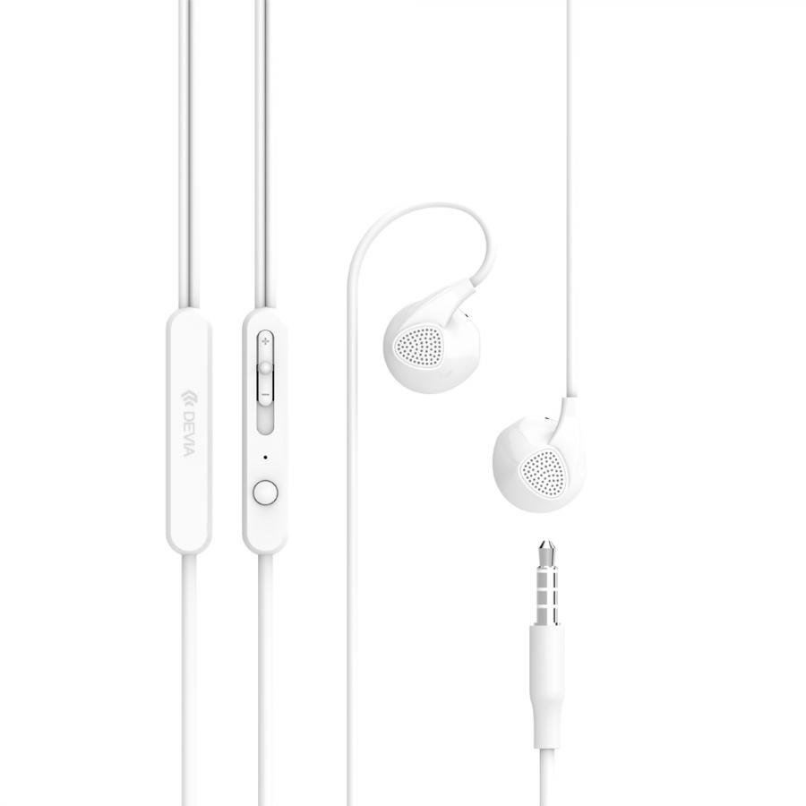 Наушники Devia D2 Ripple In-Ear Headphones - White
Наушники Devia D2 Ripple In-Ear Headphones - White