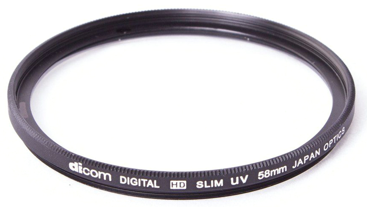 Фильтр ультрафиолетовый Dicom UV Slim 58mm
Фильтр ультрафиолетовый Dicom UV Slim 58mm
