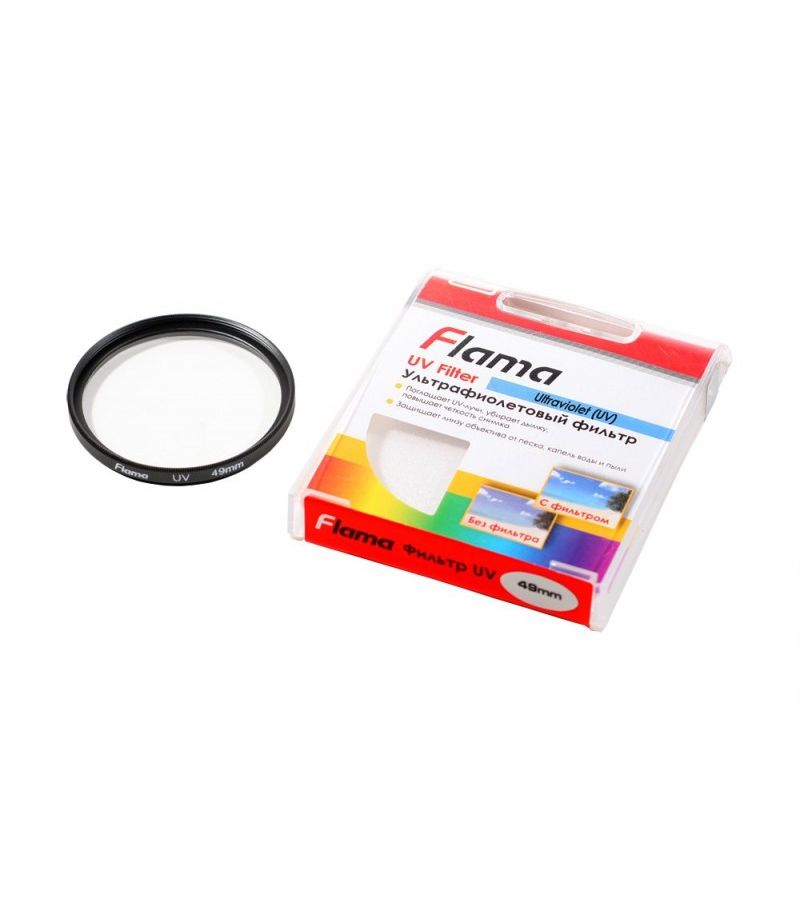 Фильтр Flama UV Filter 49 mm
Фильтр Flama UV Filter 49 mm