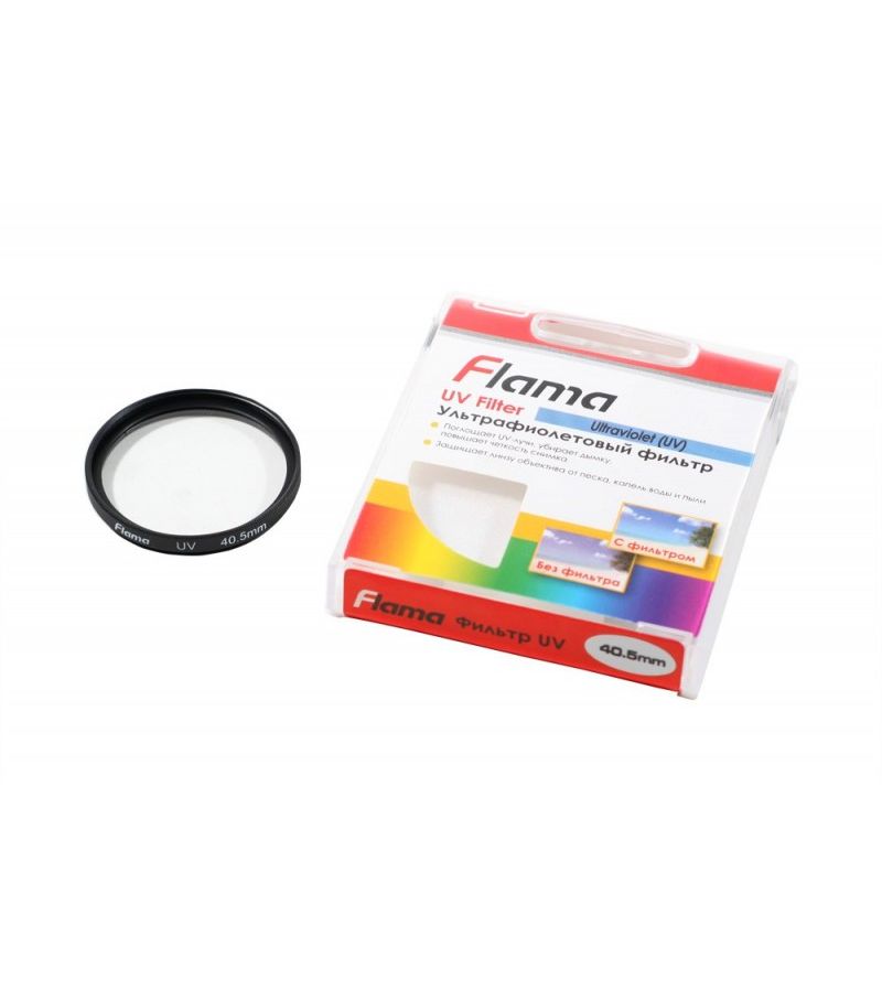 Фильтр Flama UV Filter 40.5 mm
Фильтр Flama UV Filter 40.5 mm