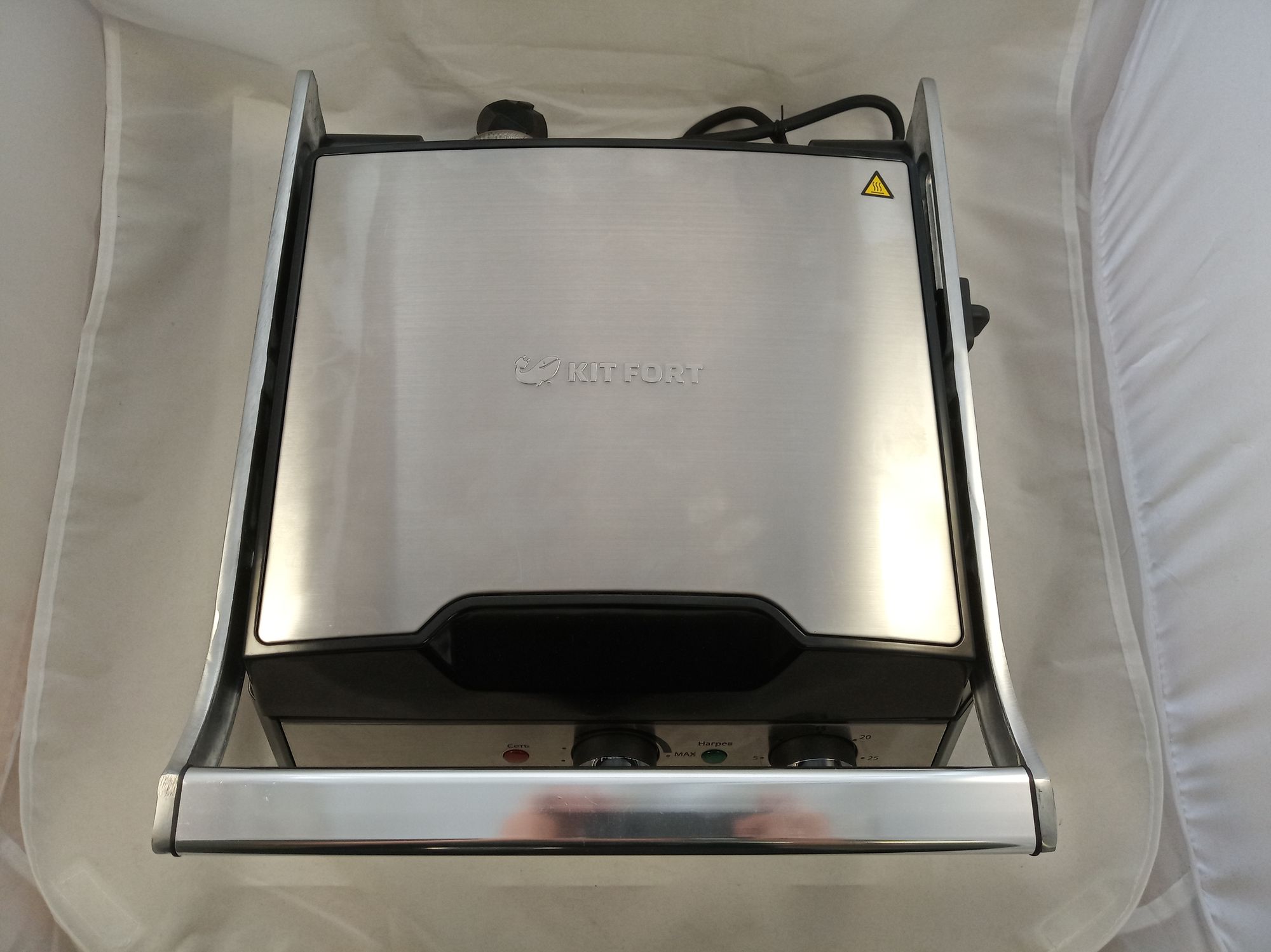 Гриль Kitfort KT-1629 уцененный
Гриль Kitfort KT-1629 уцененный