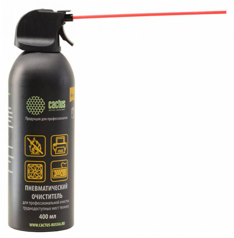 Пневматический очиститель Cactus CSP-Air400 для очистки техники 400мл
Пневматический очиститель Cactus CSP-Air400 для очистки техники 400мл