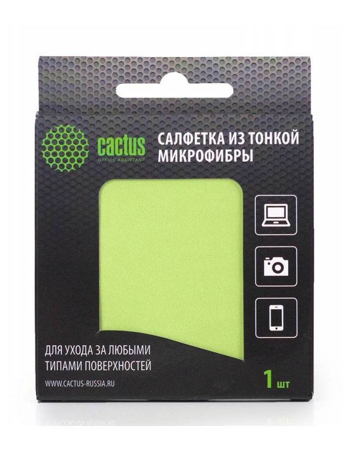 Салфетки Cactus CS-MF01 универсальная 1шт 18x18см
Салфетки Cactus CS-MF01 универсальная 1шт 18x18см