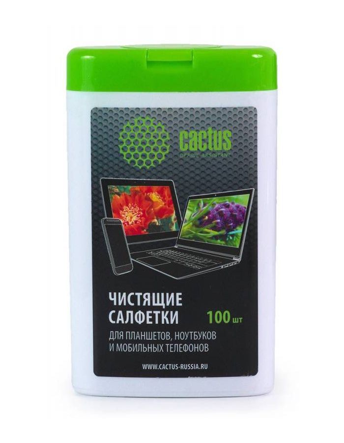 Салфетки Cactus CS-T1005 для планшетов и смартфонов малая туба 100шт влажных
Салфетки Cactus CS-T1005 для планшетов и смартфонов малая туба 100шт влажных