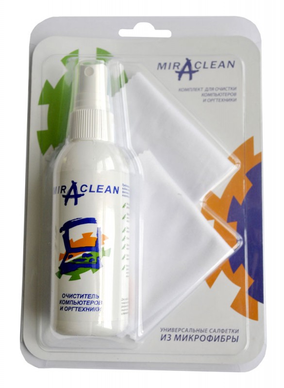 Чистящий набор (салфетки + спрей) Miraclean 24153 для компьютеров и оргтехники 95мл
Чистящий набор (салфетки + спрей) Miraclean 24153 для компьютеров и оргтехники 95мл