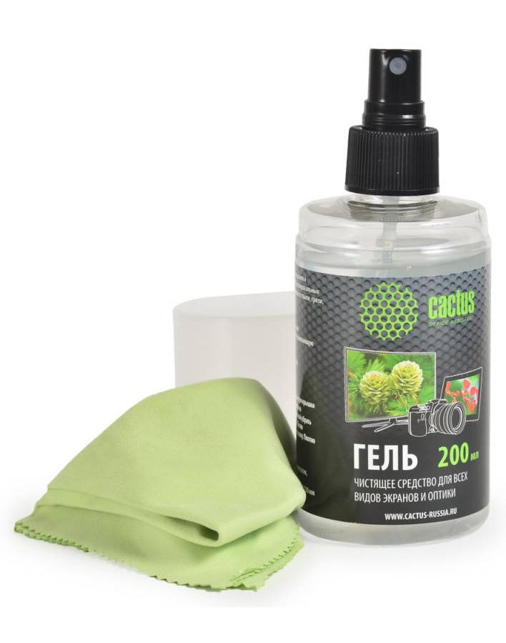 Чистящий набор (салфетки + гель) Cactus CS-S3004 для экранов и оптики 1шт 20x23см 200мл
Чистящий набор (салфетки + гель) Cactus CS-S3004 для экранов и оптики 1шт 20x23см 200мл