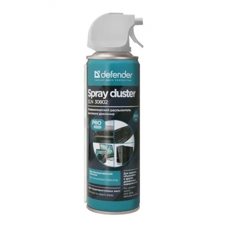 Баллон со сжатым воздухом Defender spray duster CLN30802
Баллон со сжатым воздухом Defender spray duster CLN30802