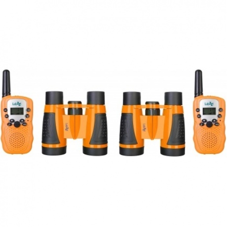 Комплект раций и биноклей Levenhuk LabZZ WTT10 Orange
Комплект раций и биноклей Levenhuk LabZZ WTT10 Orange