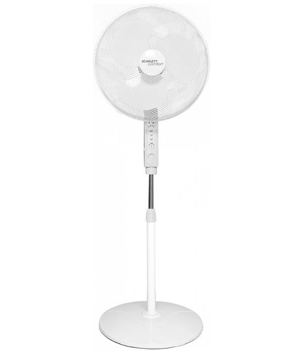 Вентилятор напольный Scarlett SC-SF111RC12 белый
Вентилятор напольный Scarlett SC-SF111RC12 белый