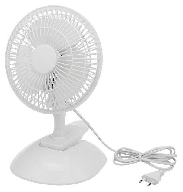 Вентилятор настольный Dux DX-614 белый
Вентилятор настольный Dux DX-614 белый