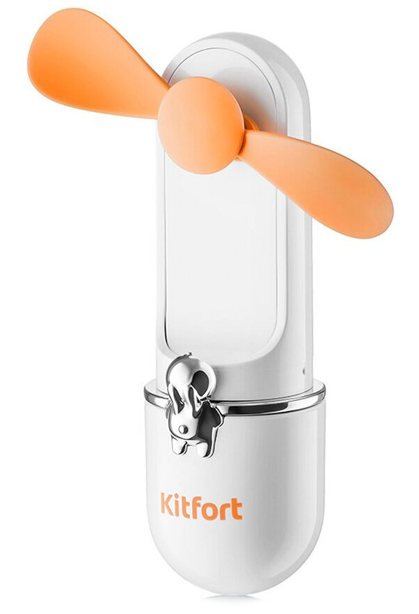 Беспроводной мини-вентилятор Kitfor КТ-405-3 бело-оранжевый
Беспроводной мини-вентилятор Kitfor КТ-405-3 бело-оранжевый