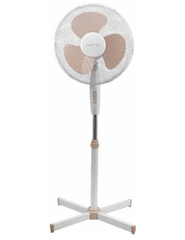 Вентилятор напольный Galaxy Line GL 8106 60 Вт, диаметр 40см, высота 120см, 3 скорости потока воздуха
Вентилятор напольный Galaxy Line GL 8106 60 Вт, диаметр 40см, высота 120см, 3 скорости потока воздуха