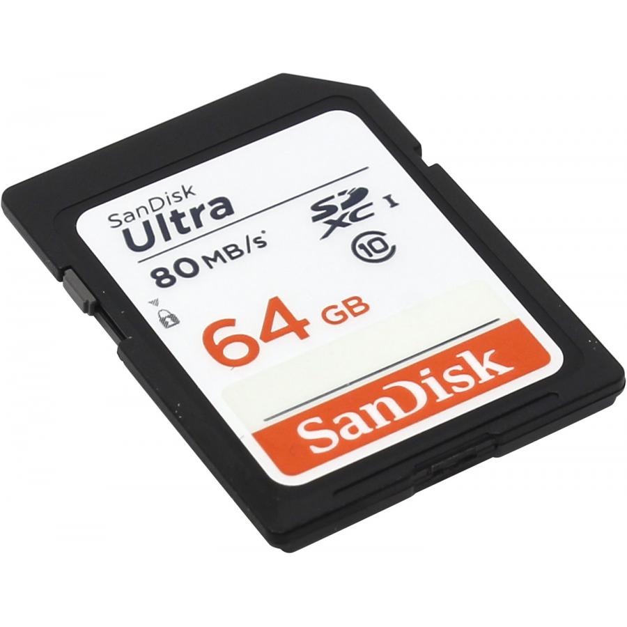 Карта памяти SanDisk SDXC 64GB Class 10 Ultra 80 (SDSDUNC-064G-GN6IN)
Карта памяти SanDisk SDXC 64GB Class 10 Ultra 80 (SDSDUNC-064G-GN6IN)