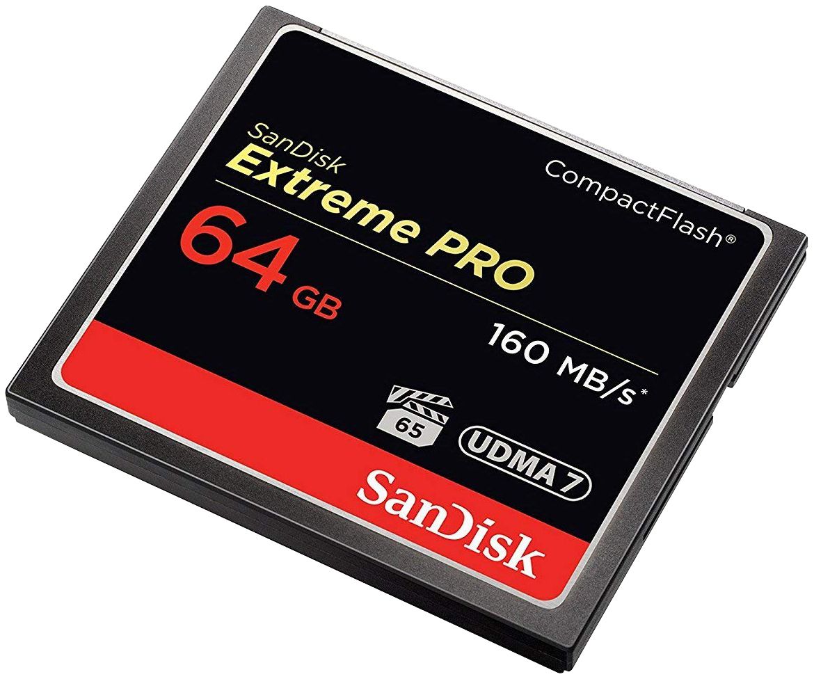 Карта памяти SanDisk Extreme Pro CF 160MB/s 64 GB VPG 65 UDMA 7
Карта памяти SanDisk Extreme Pro CF 160MB/s 64 GB VPG 65 UDMA 7