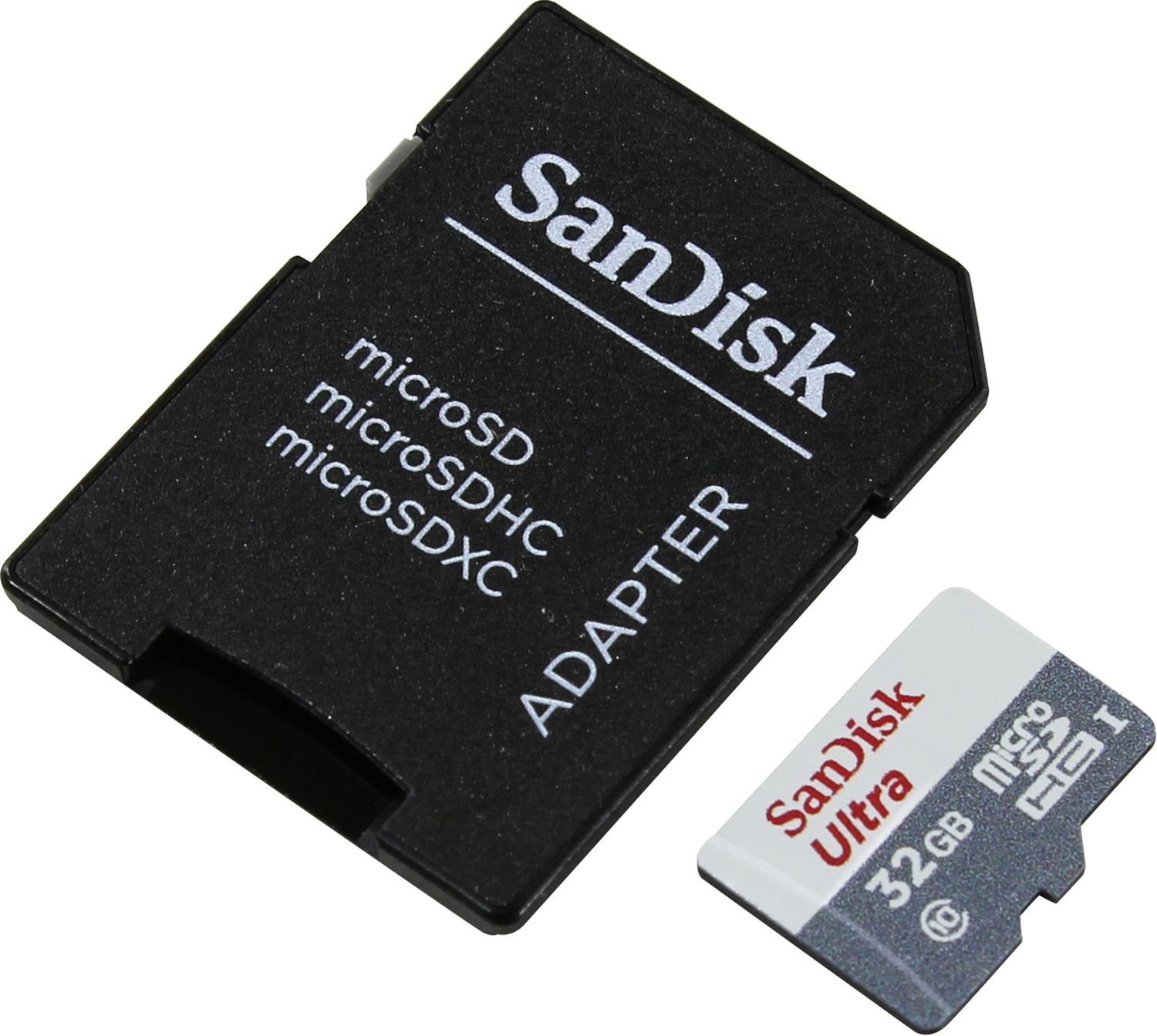 Карта памяти SanDisk Ultra Android microSDHC + SD Adapter 32GB 80MB/s Class 10 - Tablet Packaging
Карта памяти SanDisk Ultra Android microSDHC + SD Adapter 32GB 80MB/s Class 10 - Tablet Packaging