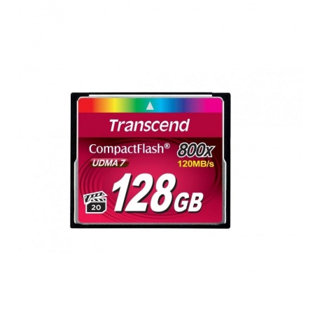 Карта Памяти CF 128Gb Transcend 800X (120/60 Mb/s)
Карта Памяти CF 128Gb Transcend 800X (120/60 Mb/s)