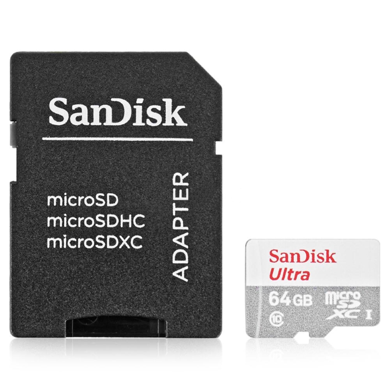 Карта Памяти micro SDXC 64Gb Sandisk Ultra Class 10 UHS-I + ADP (80/10 MB/s
Карта Памяти micro SDXC 64Gb Sandisk Ultra Class 10 UHS-I + ADP (80/10 MB/s