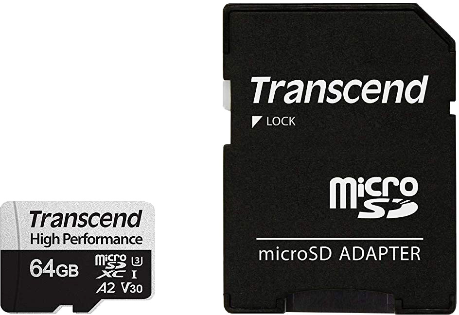 Карта памяти micro SDXC Transcend 64Gb 330S UHS-I U3 V30 A2 + ADP (100/85 Mb/s)
Карта памяти micro SDXC Transcend 64Gb 330S UHS-I U3 V30 A2 + ADP (100/85 Mb/s)