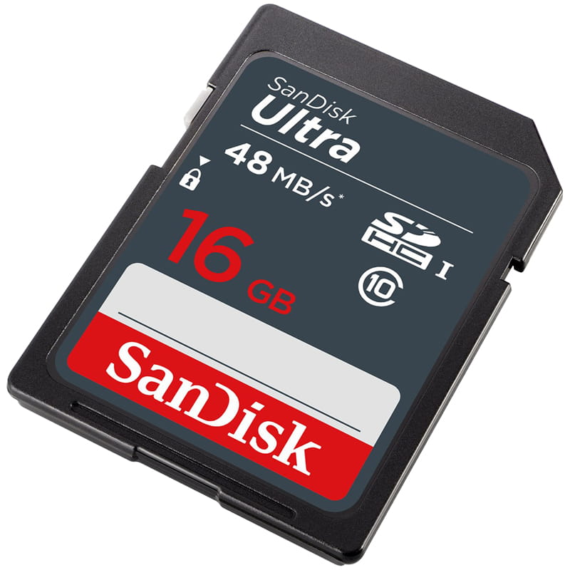 Карта памяти SanDisk 16Gb Ultra SDHC Class 10 UHS-I (48/10 MB/s)
Карта памяти SanDisk 16Gb Ultra SDHC Class 10 UHS-I (48/10 MB/s)