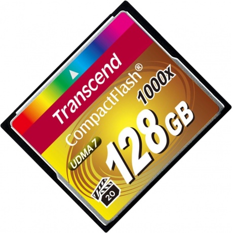 Карта памяти Transcend CompctFlash 128GB (TS128GCF1000)
Карта памяти Transcend CompctFlash 128GB (TS128GCF1000)