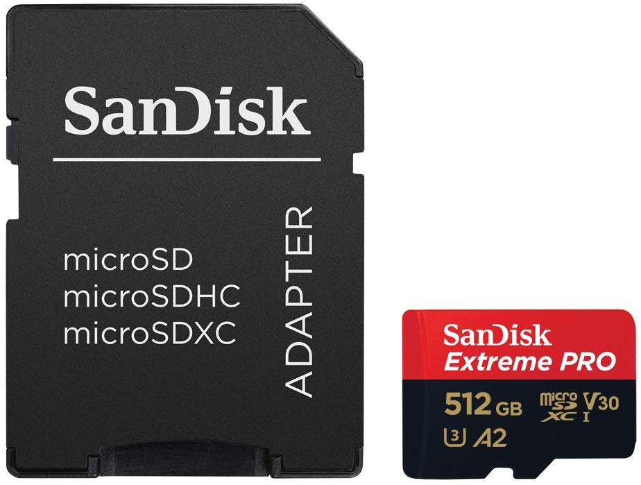 Карта памяти SanDisk microSDXC 512Gb (SDSQXCZ-512G-GN6MA)
Карта памяти SanDisk microSDXC 512Gb (SDSQXCZ-512G-GN6MA)