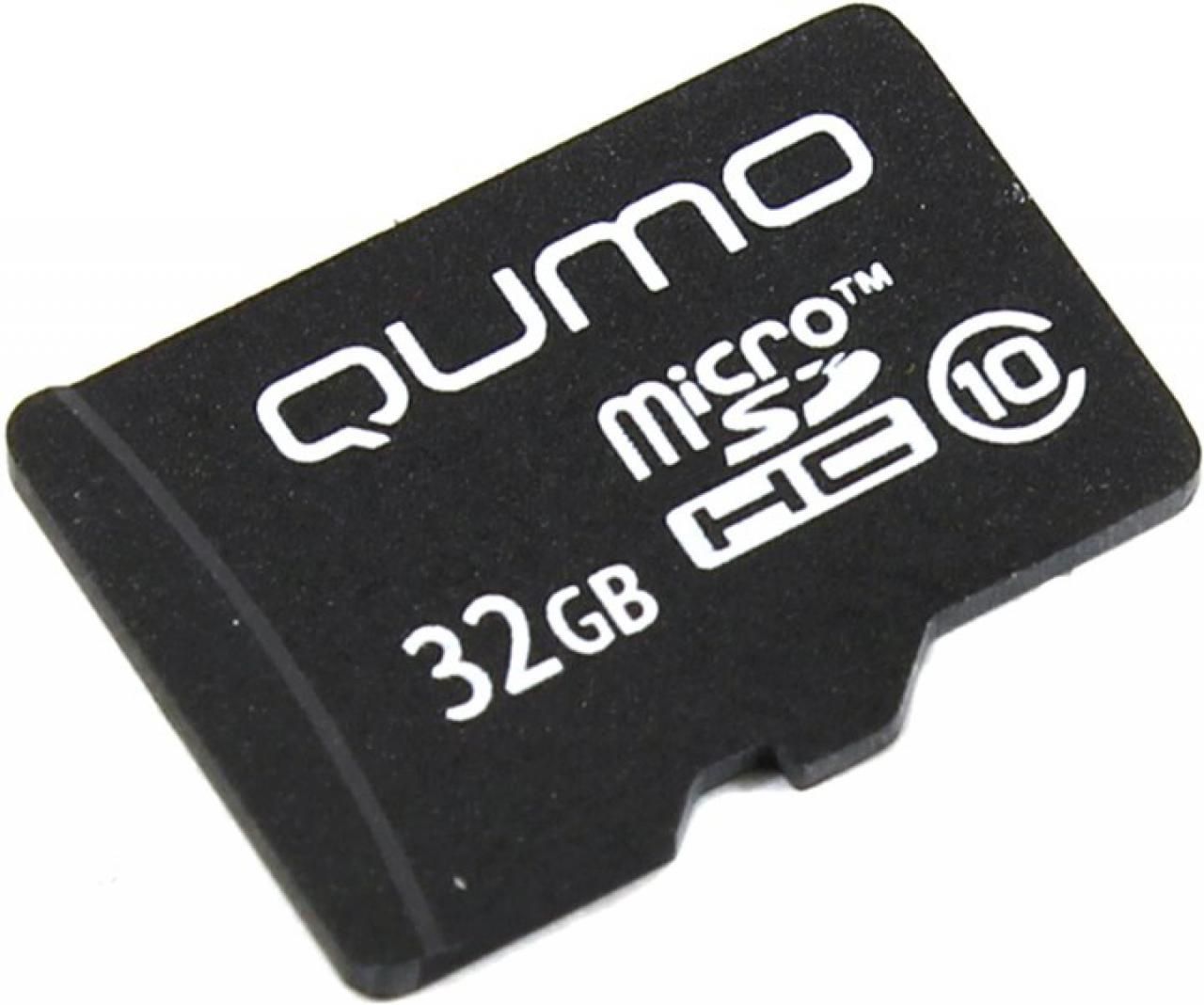 Карта памяти Qumo microSDHC class 10 32GB (QM32GMICSDHC10)
Карта памяти Qumo microSDHC class 10 32GB (QM32GMICSDHC10)