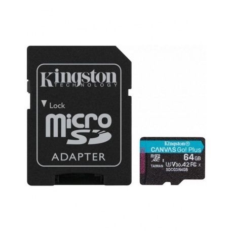 Карта памяти Kingston SDCG3/64GB
Карта памяти Kingston SDCG3/64GB