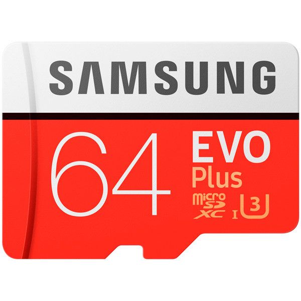 Карта памяти Samsung microSDHC EVO+ 64Gb+SD adapter (MB-MC64HARU
Карта памяти Samsung microSDHC EVO+ 64Gb+SD adapter (MB-MC64HARU