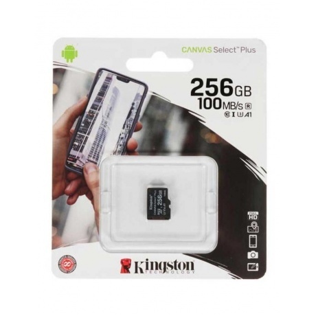 Карта памяти Kingston microSDXC Canvas Select Plus Class 10 256Gb (SDCS2/256GBSP)
Карта памяти Kingston microSDXC Canvas Select Plus Class 10 256Gb (SDCS2/256GBSP)