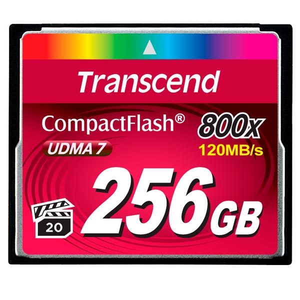 Карта памяти Transcend CompactFlash 800X 256Gb (TS256GCF800)
Карта памяти Transcend CompactFlash 800X 256Gb (TS256GCF800)