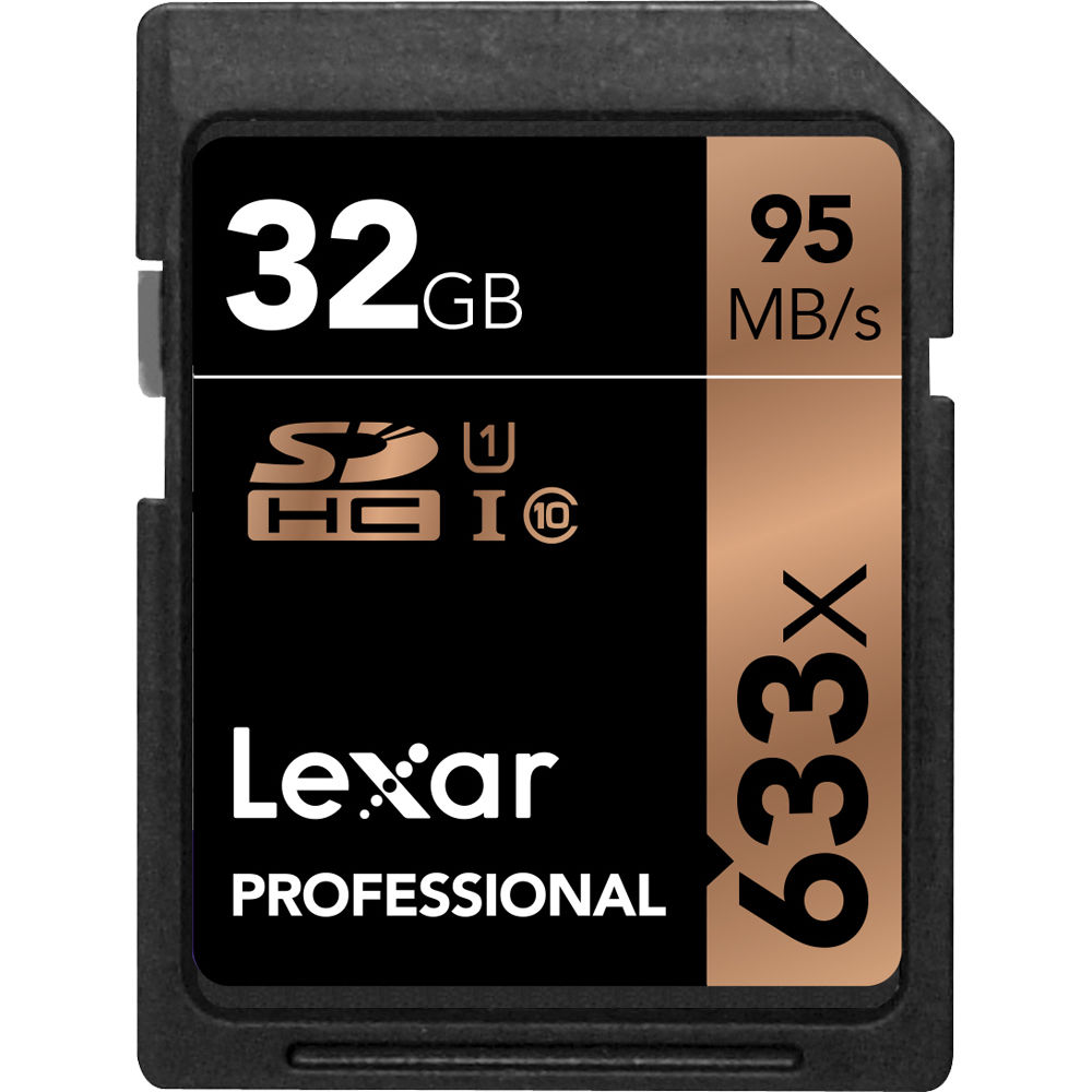 Карта памяти Lexar Professional 32Gb 633x SDHC Class 10 UHS-I U1 (95/10 MB/s)
Карта памяти Lexar Professional 32Gb 633x SDHC Class 10 UHS-I U1 (95/10 MB/s)