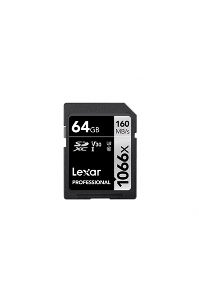 Карта памяти Lexar Professional 64Gb 1066x SDXC Class 10 UHS-I U3 V30 (160/70 MB/s)
Карта памяти Lexar Professional 64Gb 1066x SDXC Class 10 UHS-I U3 V30 (160/70 MB/s)