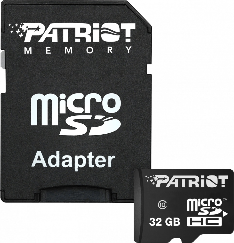 Карта памяти microSDHC 32GB Class10 Patriot (PSF32GMCSDHC10) with adaptor
Карта памяти microSDHC 32GB Class10 Patriot (PSF32GMCSDHC10) with adaptor