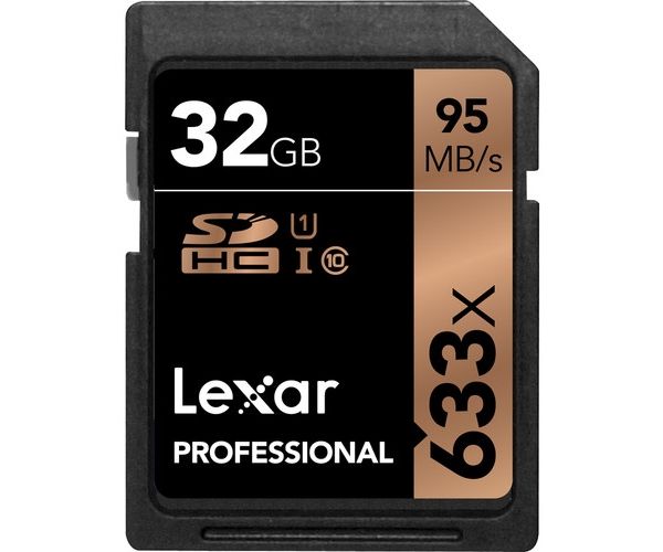 Карта памяти Lexar Professional SDHC 32Gb UHS-I LSD32GCB633
Карта памяти Lexar Professional SDHC 32Gb UHS-I LSD32GCB633