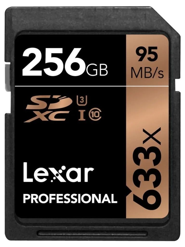 Карта памяти Lexar SDXC 256Gb Class10 U3 LSD256CBEU633
Карта памяти Lexar SDXC 256Gb Class10 U3 LSD256CBEU633