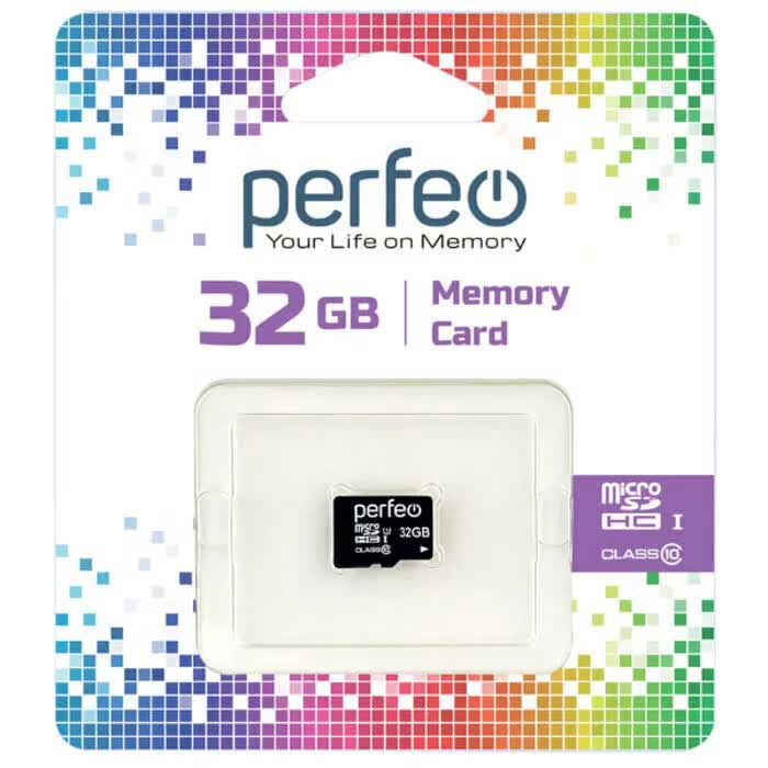 Карта памяти Perfeo microSD 32GB High-Capacity (Class 10) w/o Adapter (PF32GMCSH10)
Карта памяти Perfeo microSD 32GB High-Capacity (Class 10) w/o Adapter (PF32GMCSH10)