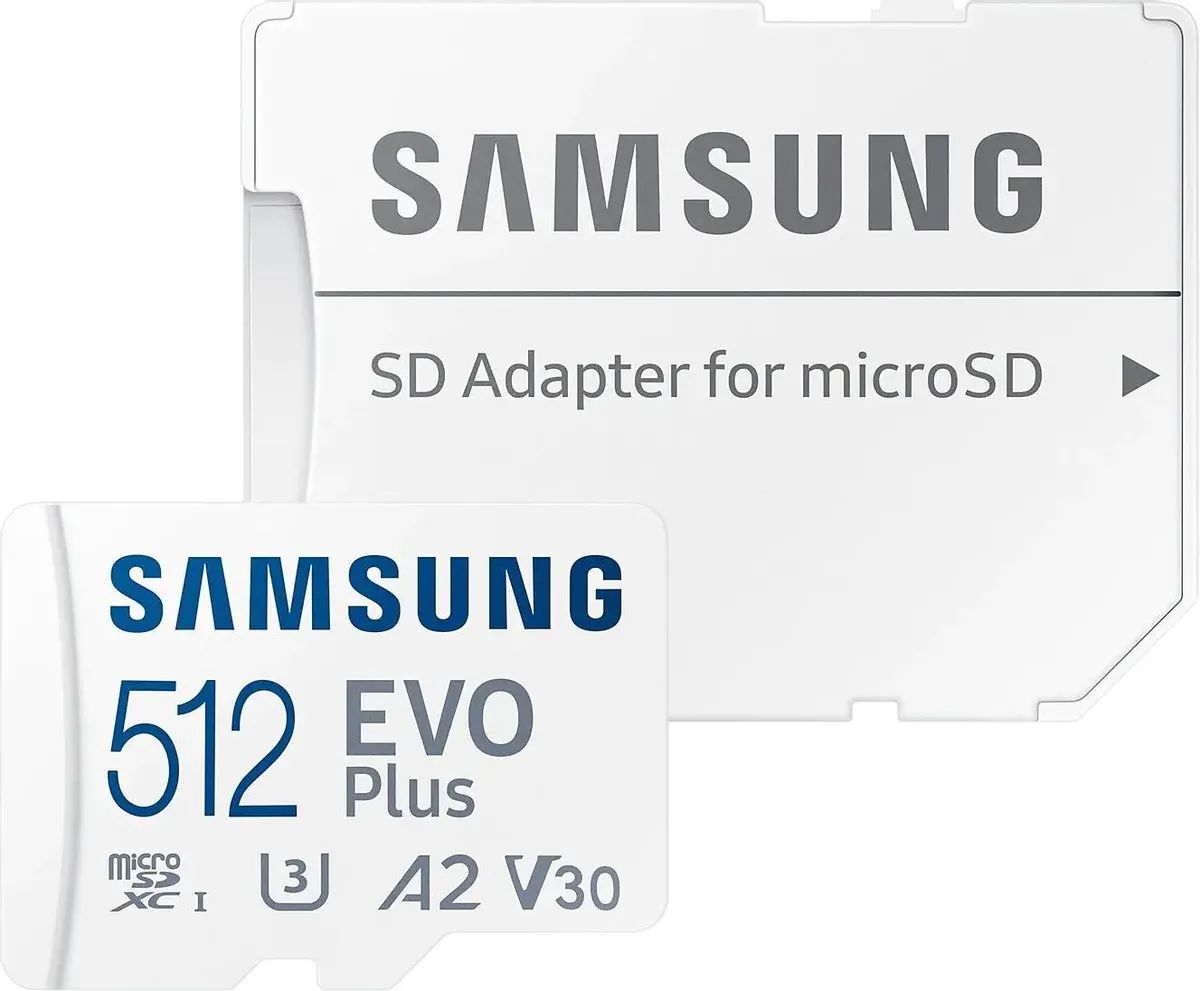 Карта памяти Samsung MB-MC512KARU 512Gb microSDXC Evo Plus + SD адаптер
Карта памяти Samsung MB-MC512KARU 512Gb microSDXC Evo Plus + SD адаптер