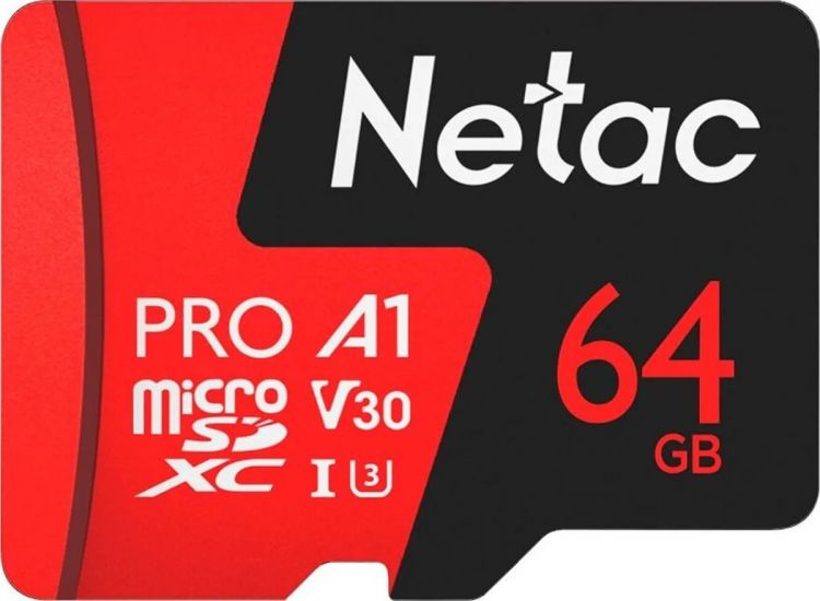 Карта памяти Netac microSDHC P500 Pro 64GB (NT02P500PRO-064G-S)
Карта памяти Netac microSDHC P500 Pro 64GB (NT02P500PRO-064G-S)